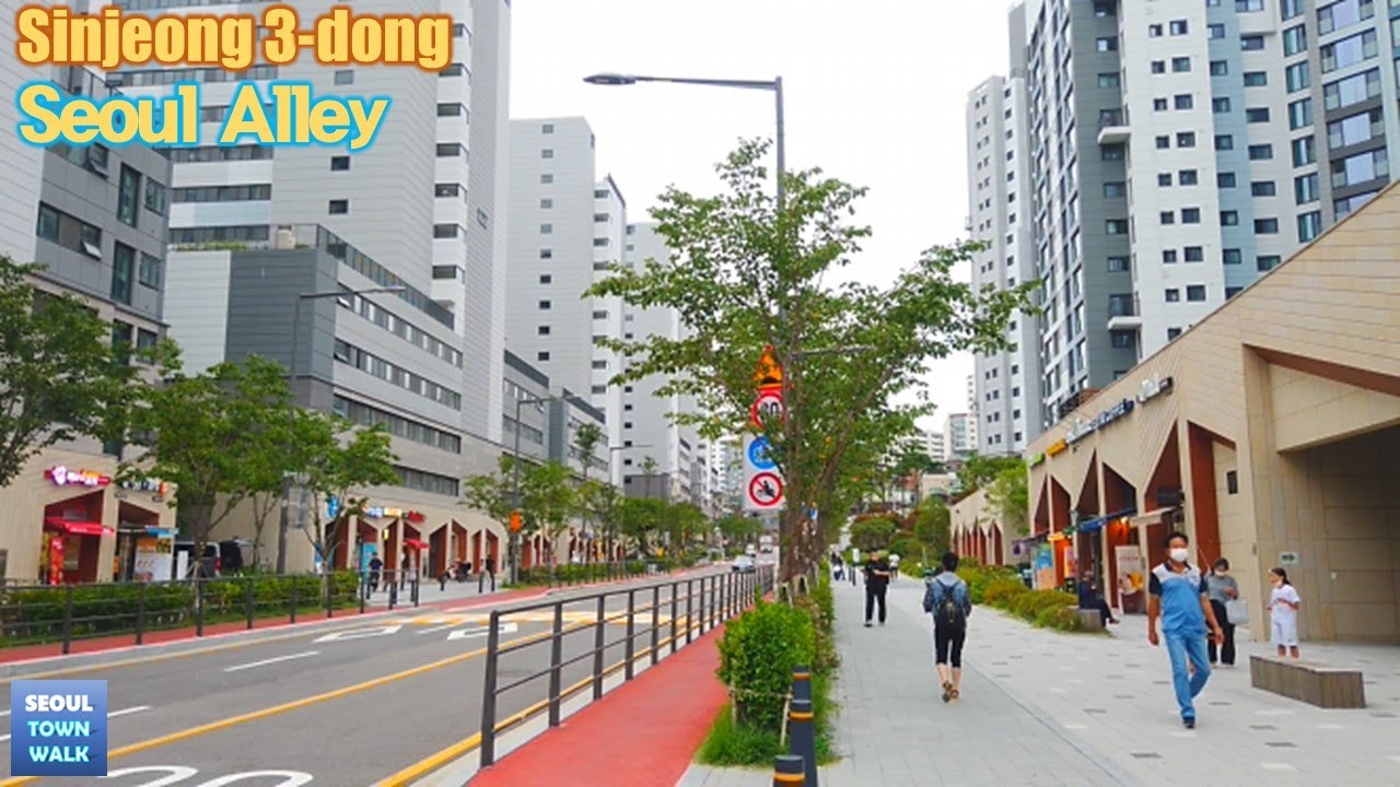 【4K】 Walk Seoul Korea - 서울 신정3동 골목 걷기 (신정동) | Sinjeong 3-dong Alleys [양천구2 | Yangcheon-gu2] 9(2)-9