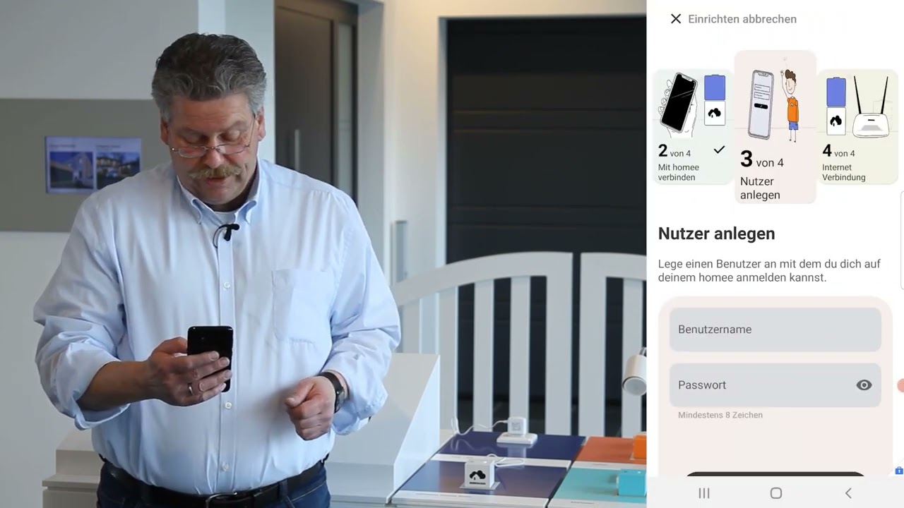 Configuration et mise en service Hörmann homee brain via un appareil Android  | Hörmann