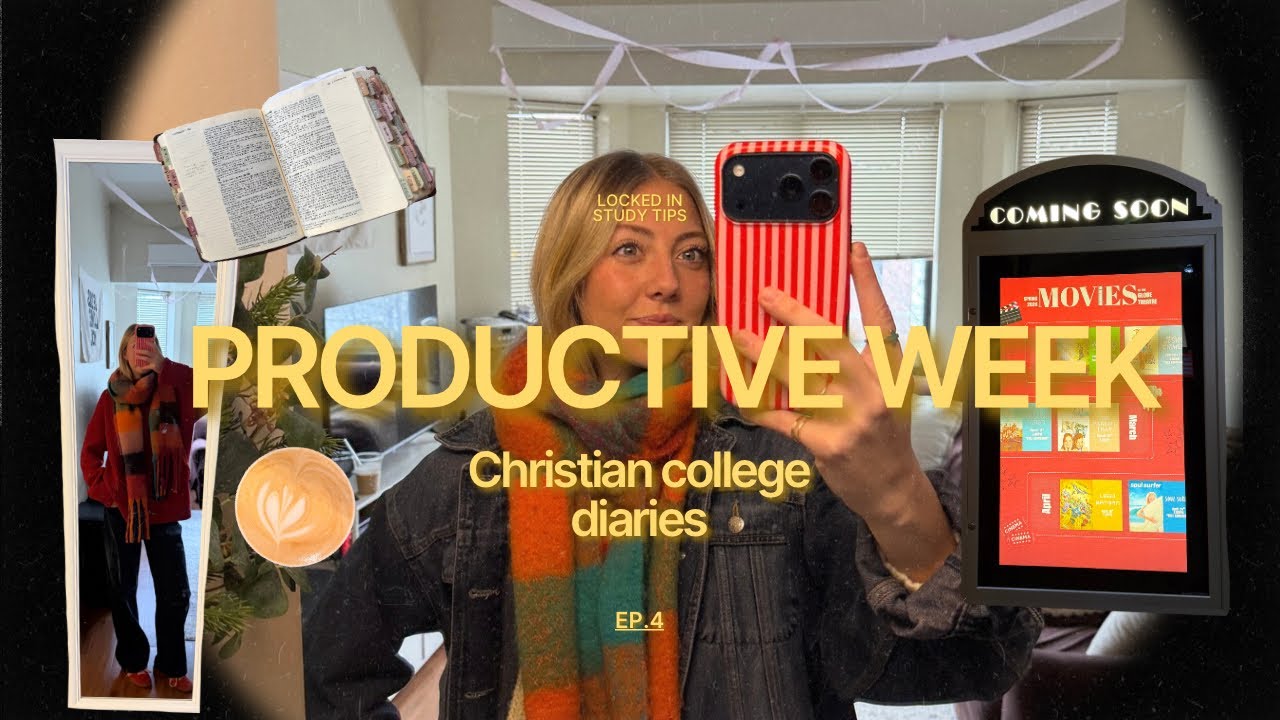 a realistic week in the life of a college student **vlog | class, work, repeat ⏰