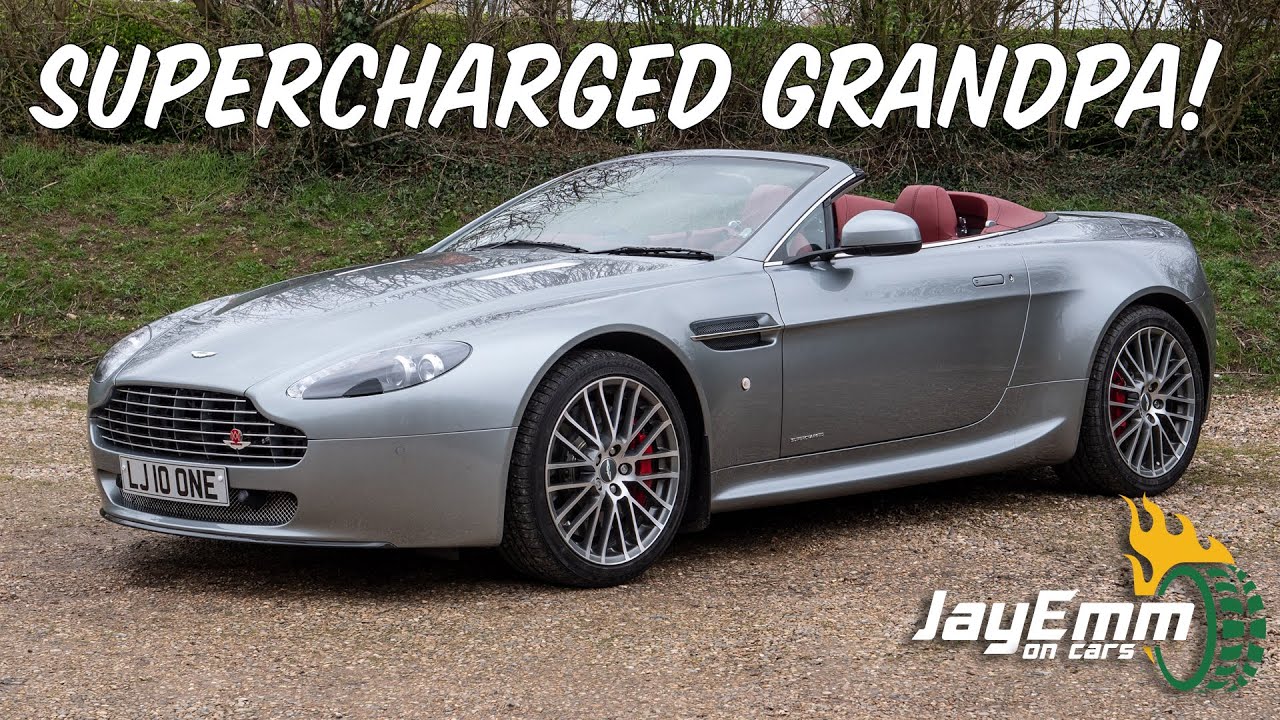 Joe's Retirement Gift: A SUPERCHARGED 600HP Aston Martin V8 Vantage... with a twist!
