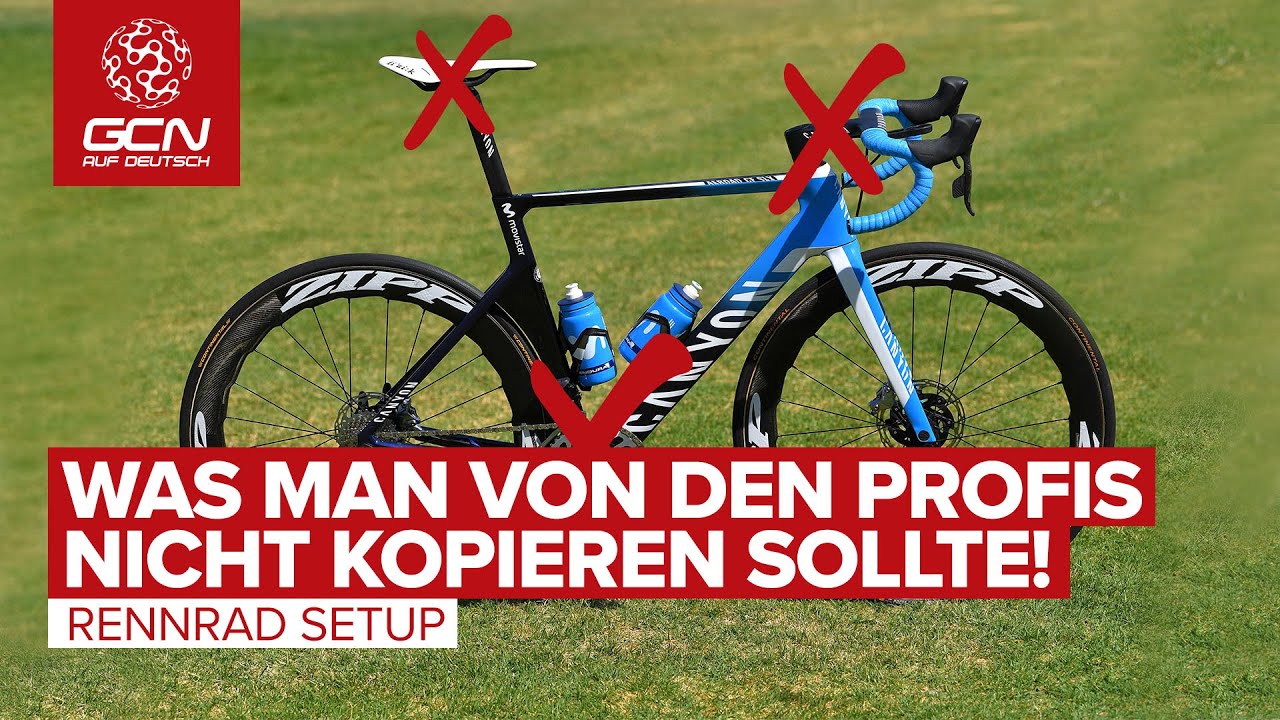 Warum man kein Rennrad-Setup wie die Profis braucht!
