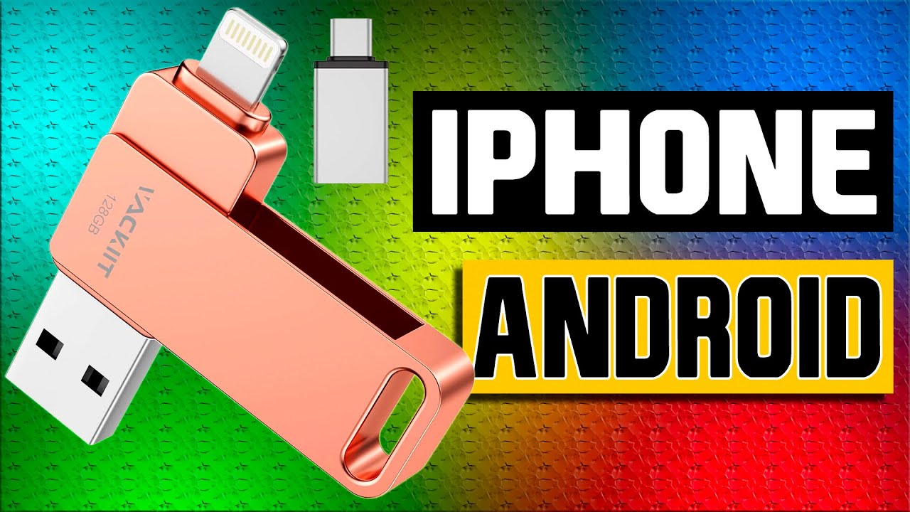 VACKIIT USB 3.0 | EL MEJOR PENDRIVE 3 EN 1 PARA IPHONE y ANDROID✅