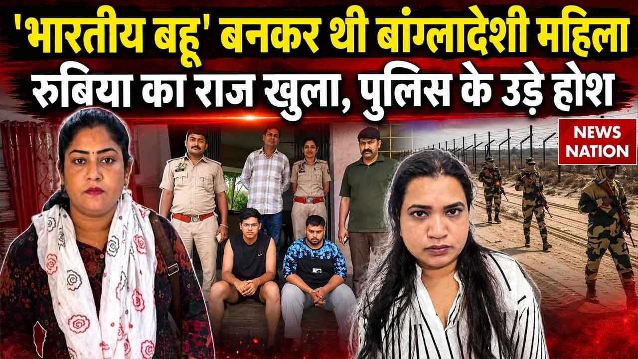 Jaipur में मांग में सिंदूर-मंगलसूत्र, सालों तक भारतीय बहू बनकर रही Bangladeshi महिला