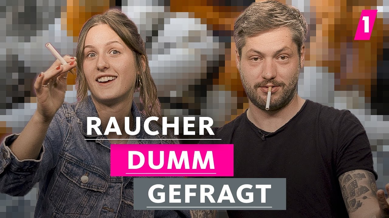 Raucher haben gelbe Zähne! | 1LIVE Dumm Gefragt
