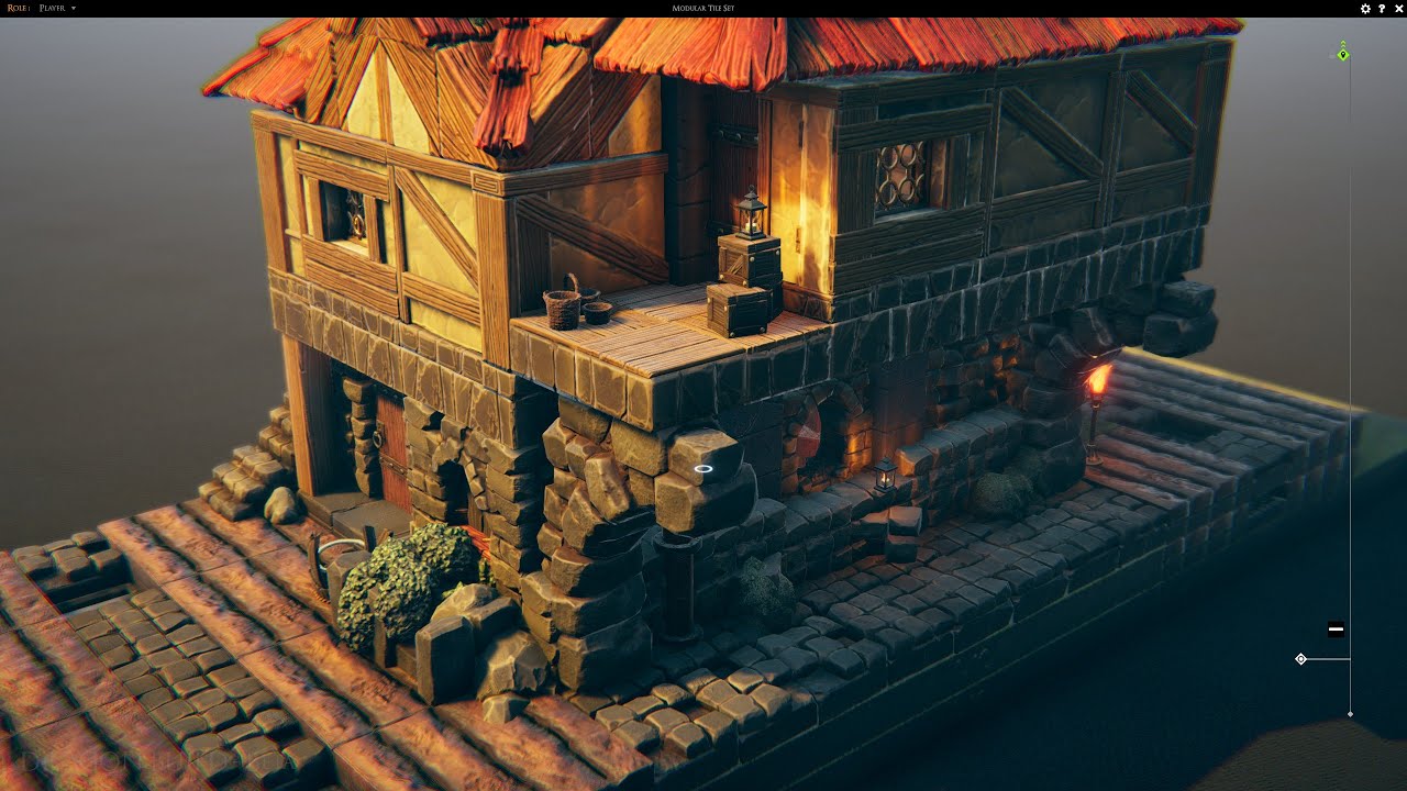 TaleSpire - Making a Modular Medieval Tile Set (part 1)