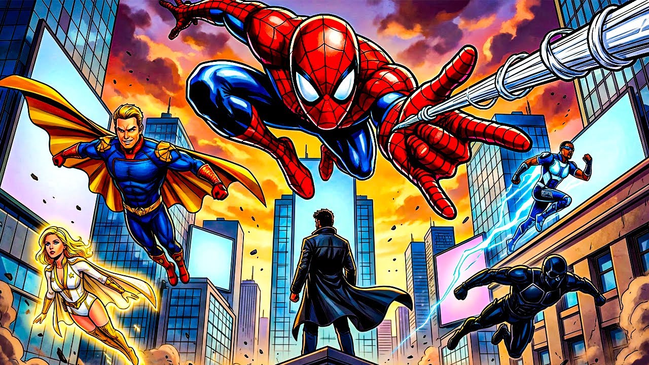What If SpiderMan Landed In The Boys