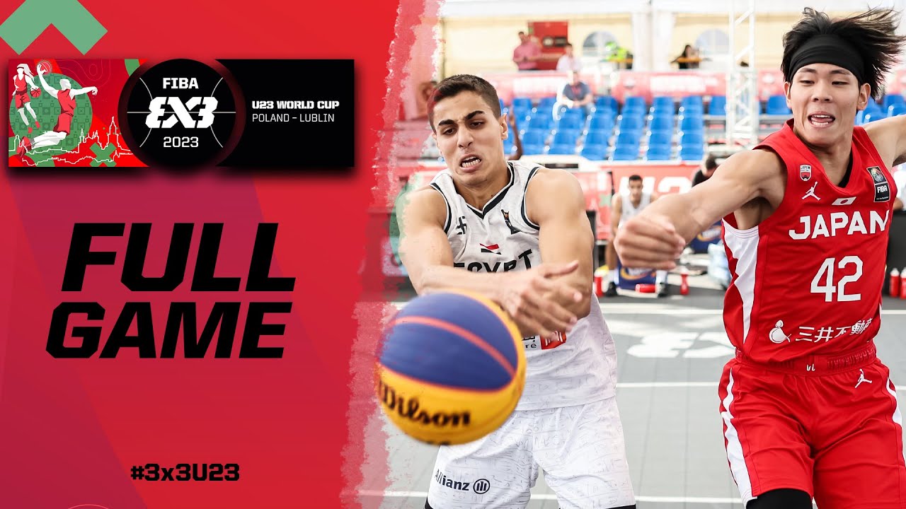 Egypt 🇪🇬 vs Japan 🇯🇵 | Men | Full Game | FIBA 3x3 U23 World Cup 2023