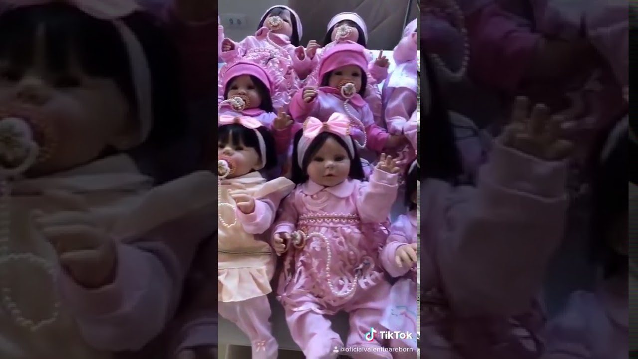 Maternidade Valentina Reborn - Beb&ecirc;s Reborn Originais - Corpo Silicone - Pode dar Banho