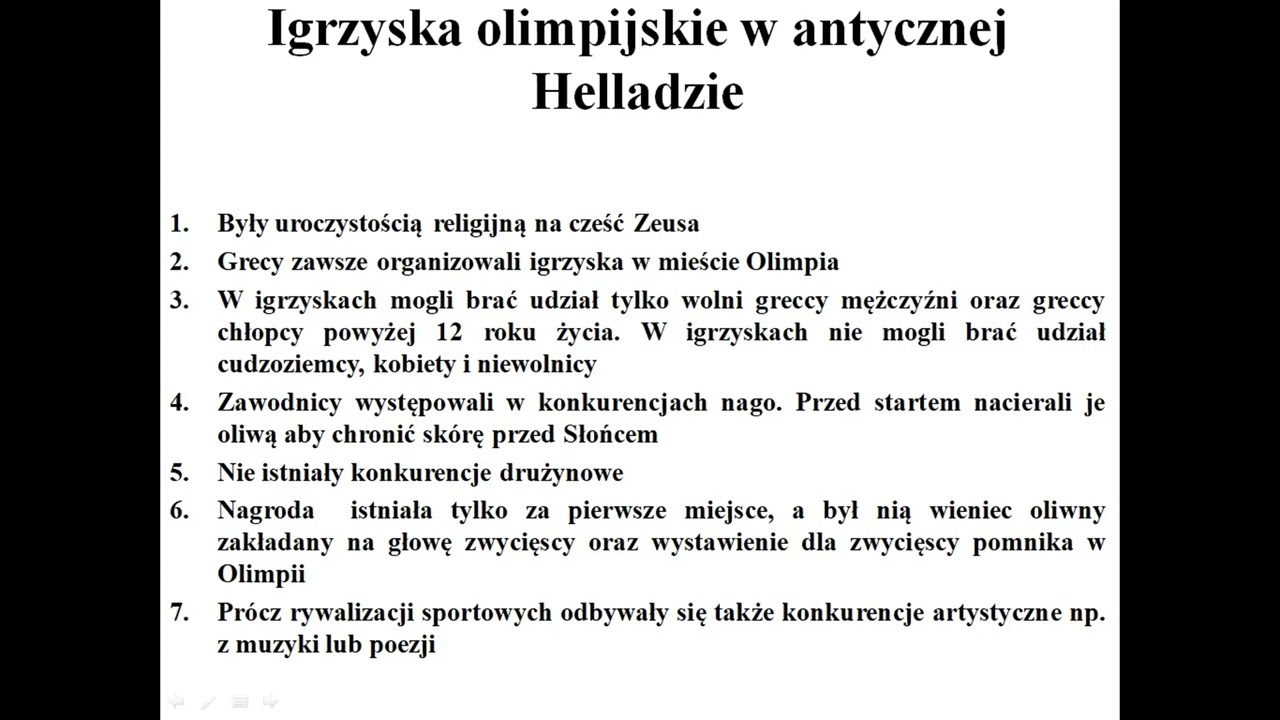 Na olimpijskim stadionie - Historia Klasa 5 - Z historią przez życie