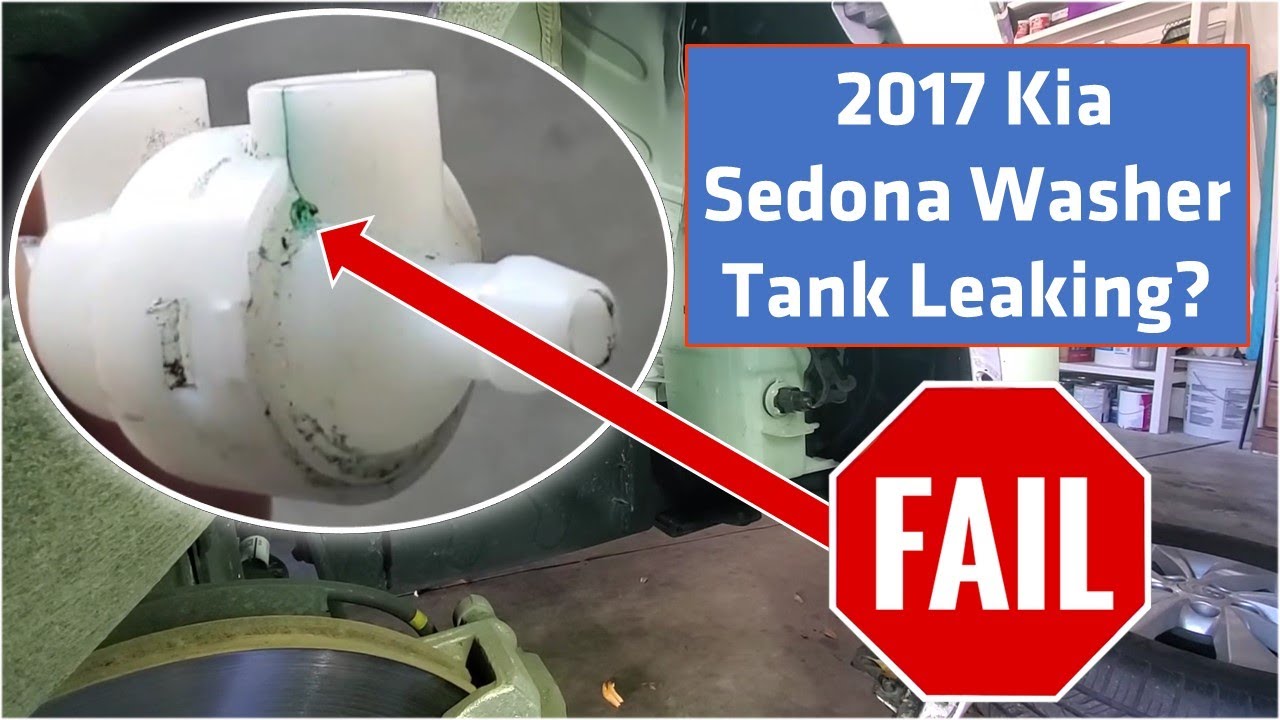 Save time and money: DIY repair for your Kia Sedona's washer fluid leak