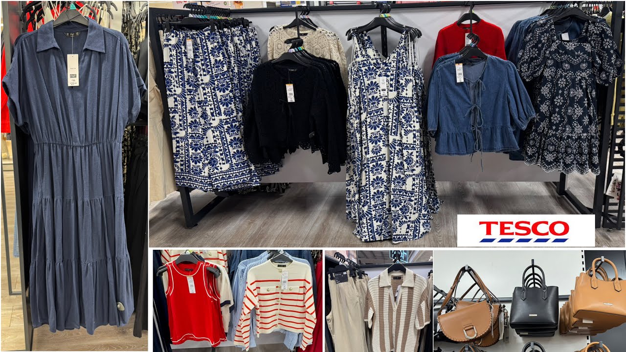 ♦️F& F (TESCO)♦️NEW WOMENS CLOTHING and BAGS COLLECTION AVAILABLE IN STORES😍SPRING HAUL♦️April 2025😍