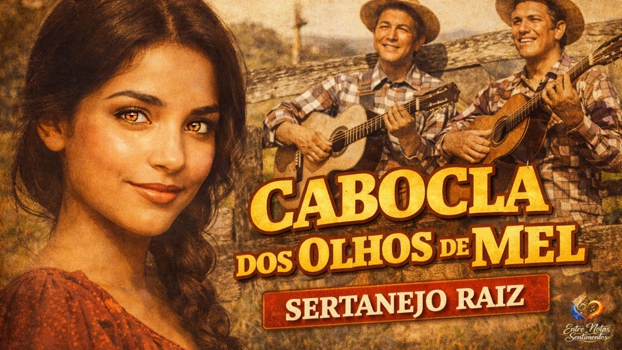 Cabocla dos Olhos de Mel 🍯 | Moda de Viola Apaixonada | Clássico Sertanejo Raiz