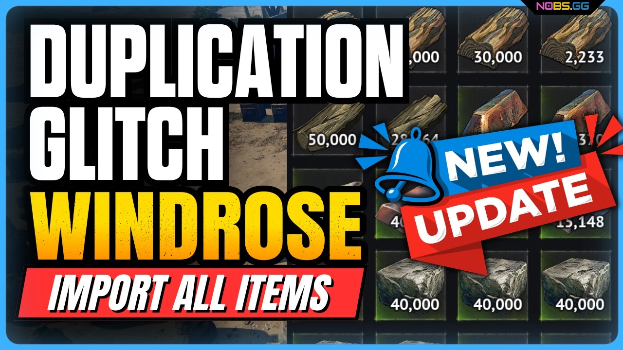 Windrose Duplication Glitch | Latest Patch Update! + All Items Save file