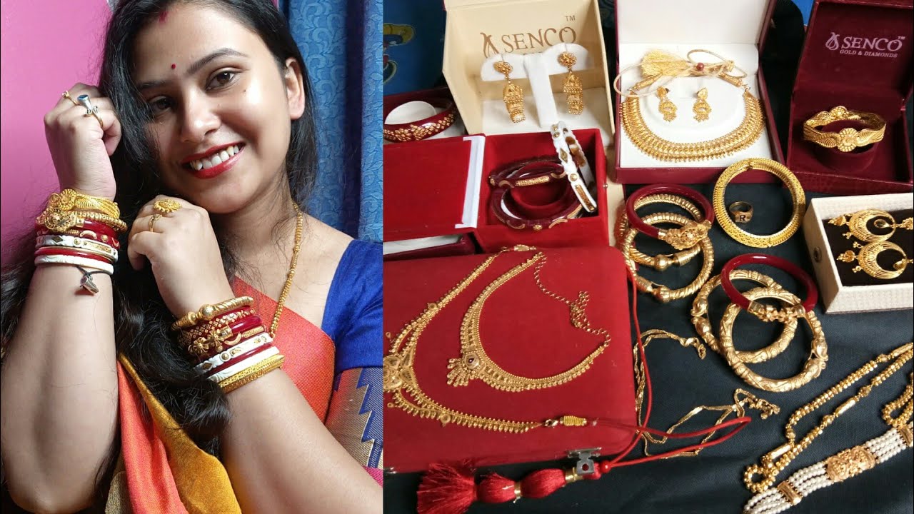 my gold jewellery collection part -2 ||