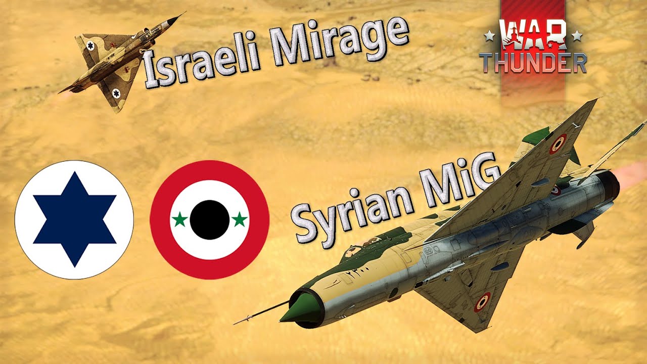 Syrian MiG 21MF Vs Israeli Mirage IIIC (1973) | Historical Dogfight | War Thunder