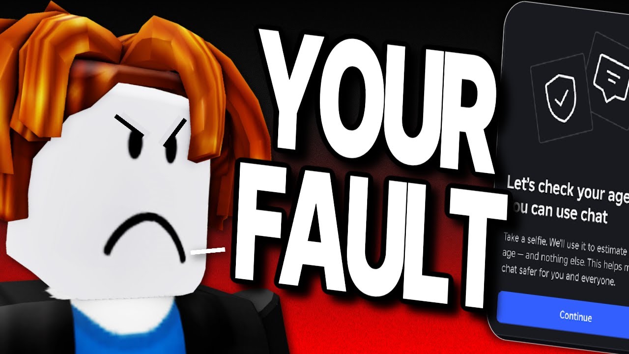 Нет, мы об этом не просили (оценка возраста ИИ Roblox)