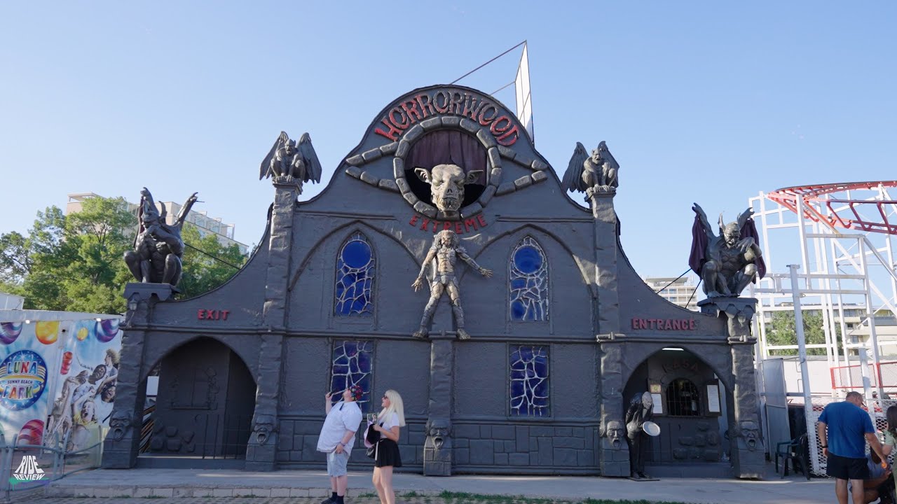 Richtig krasses Gruselhaus in Bulgarien - HORRORWOOD - POV - Luna Park Sunny Beach