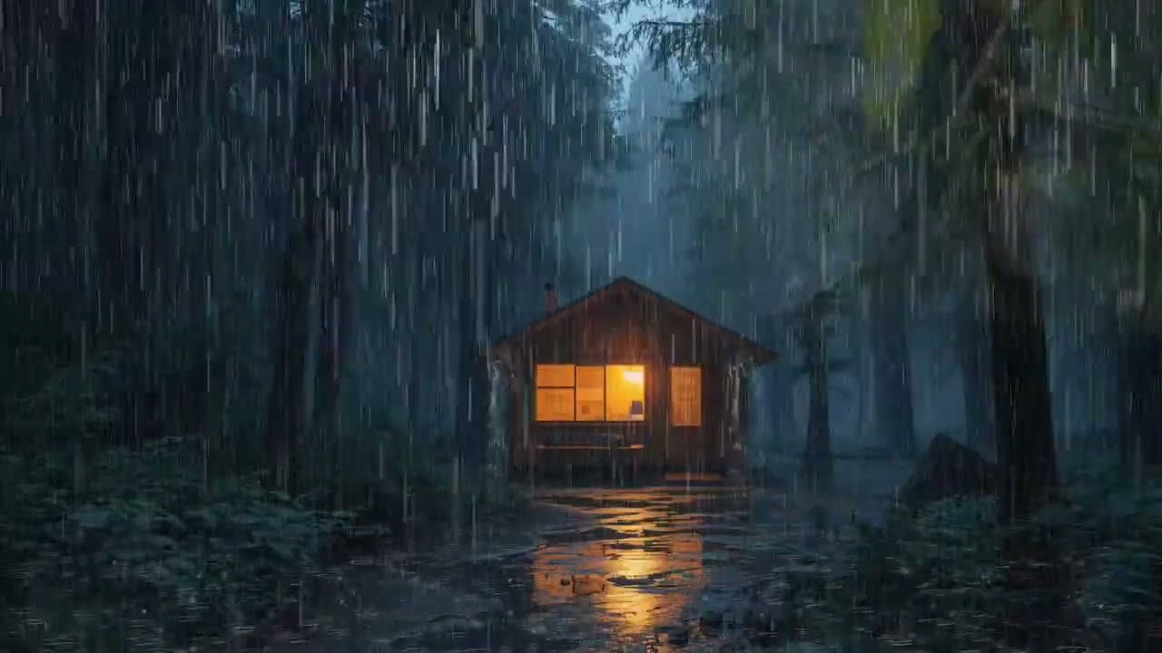 Sounds Of Rain And Thunder For Sleep - Rain Sounds For Relaxing Your Mind And Sleep Tonight, ASMR