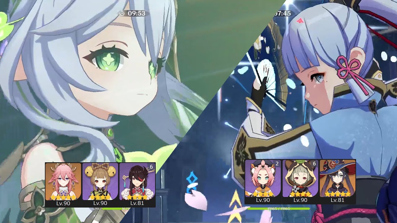 【原神】螺旋12層Ver3.4 ☆9 無課金 女キャラのみ