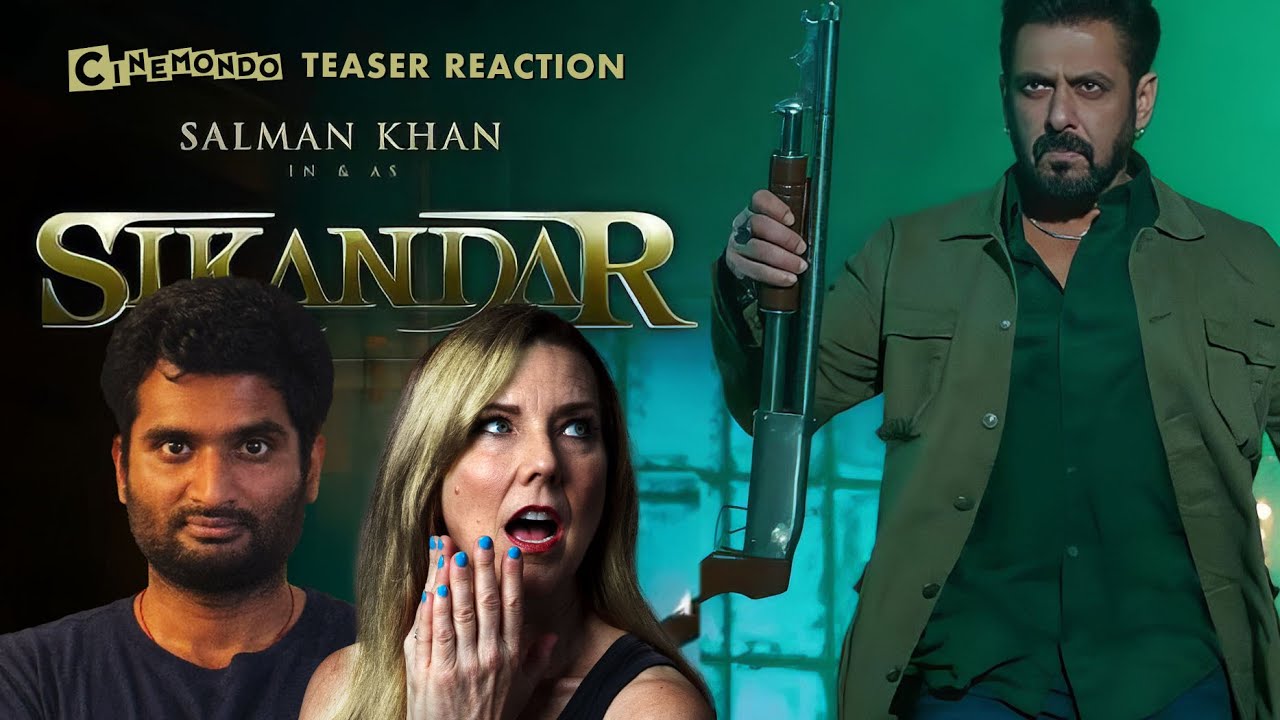 SIKANDAR Official Teaser Reaction! Hindi | Salman Khan | Sajid Nadiadwala!