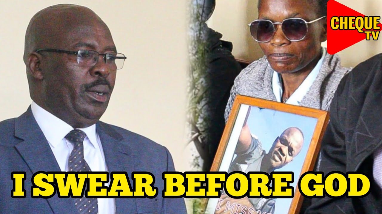 Tense Moments as Bondeni OCS Mwangangi Drops BOMBSHELL Evidence in Brian Odhiambo ABDUCTION Case!
