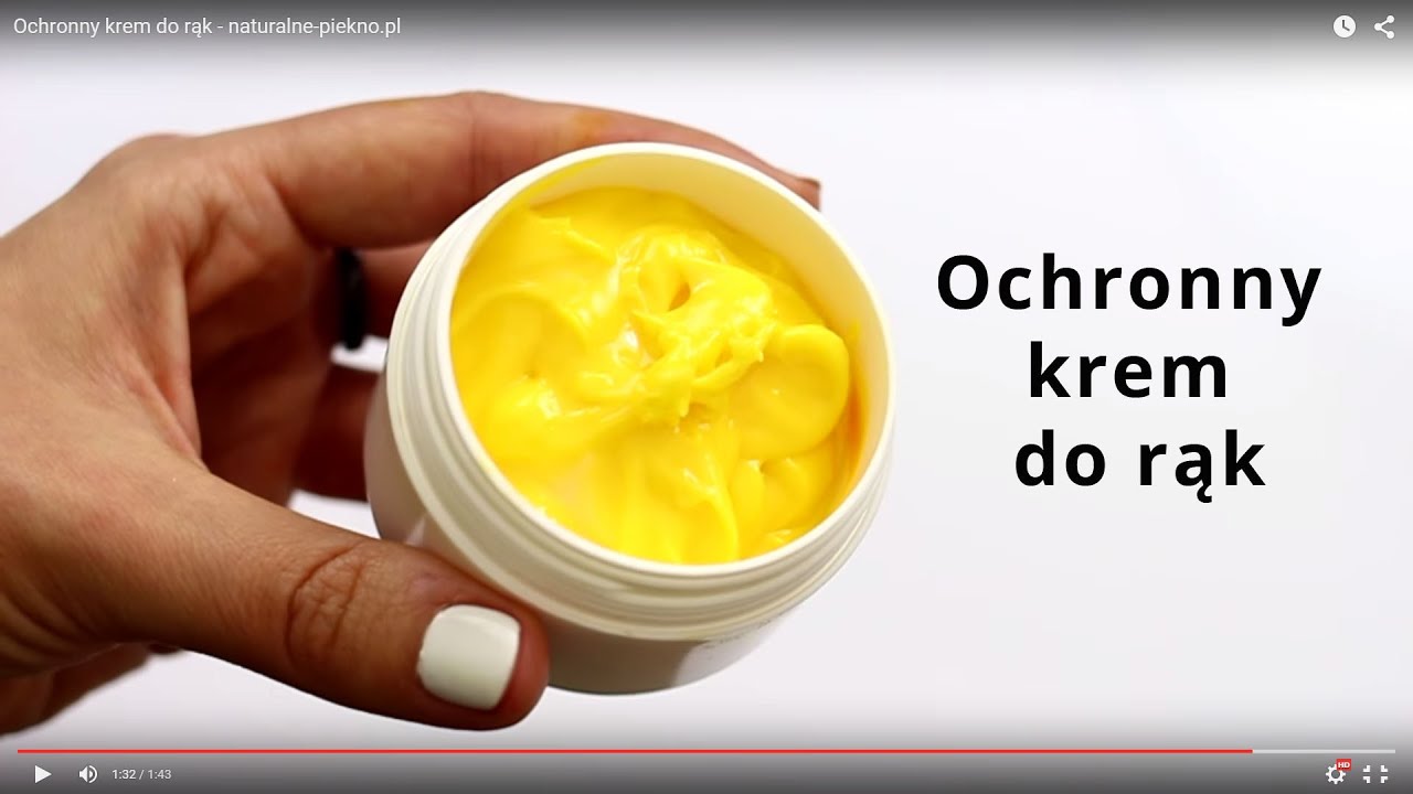 Ochronny krem do rąk - naturalne-piekno.pl