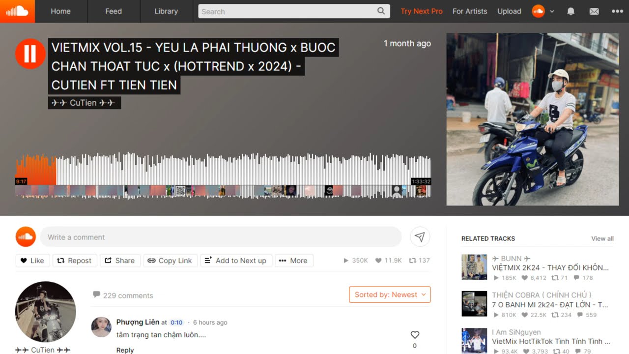 VIETMIX VOL.15 - YEU LA PHAI THUONG x BUOC CHAN THOAT TUC x (HOTTREND x 2024) - CUTIEN FT TIEN TIEN