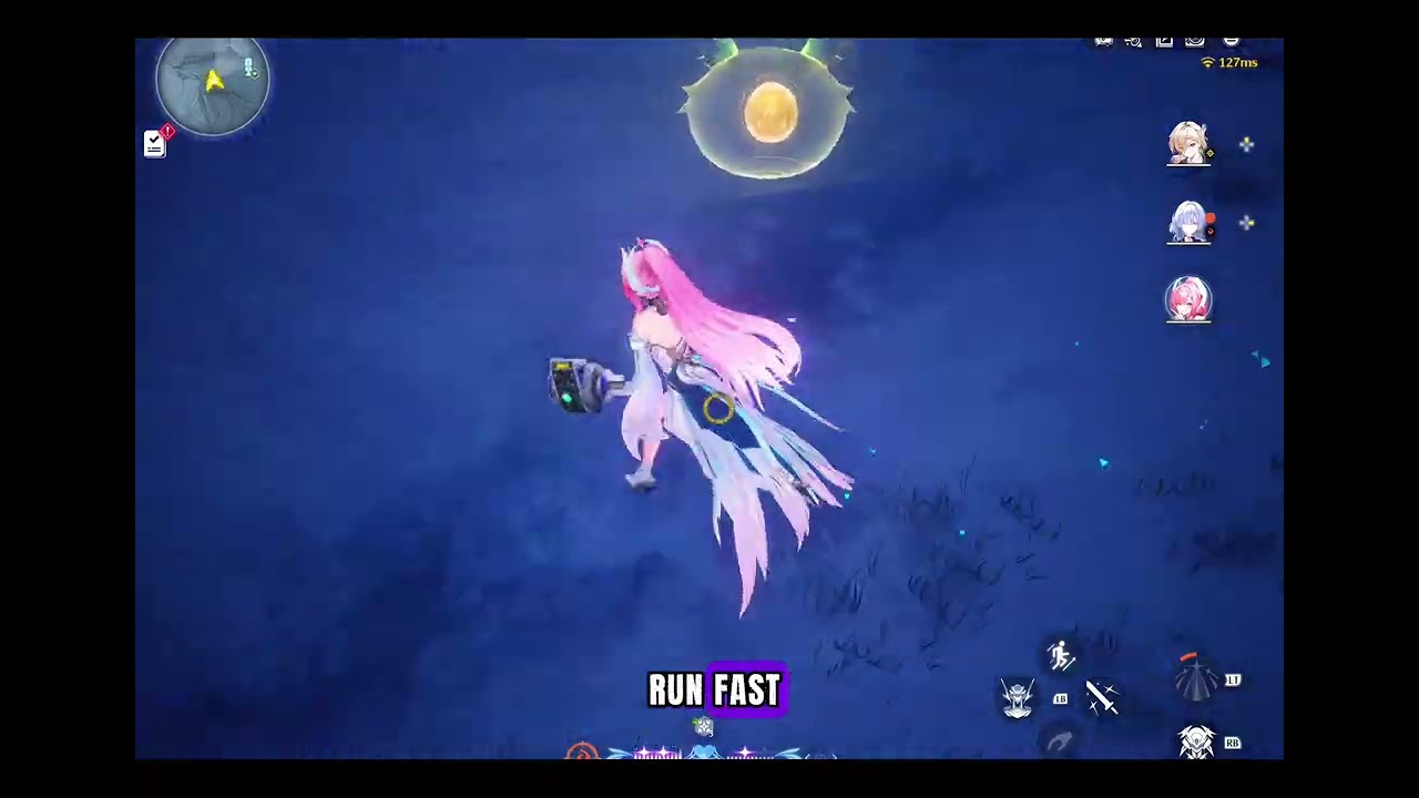 How to fly unlimited in Aemeath’s mech form.
