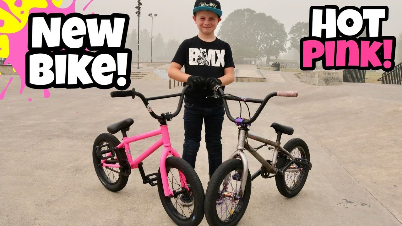 I Got a New HOT PINK Bike!