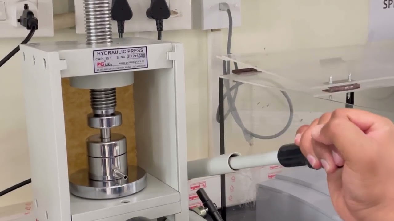 How to make #KBr pellet for #FTIR