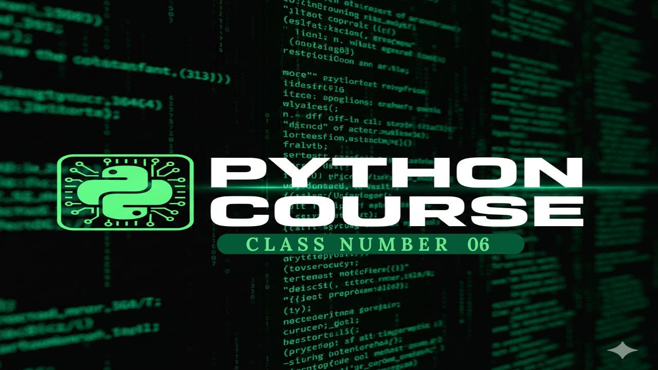 Class 06- Operators in Python (P1)