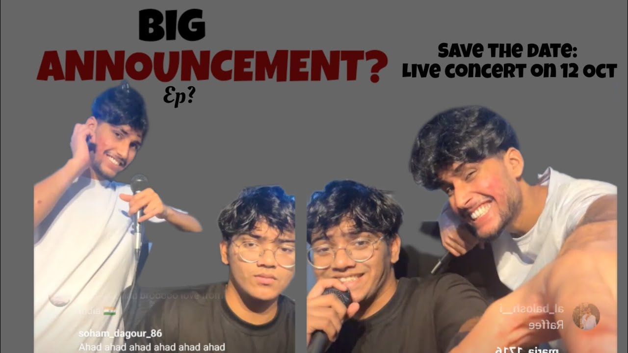 BIG ANNOUNCEMENTS?|LIVE|RAFFEY ANWAR & USAMA ALI