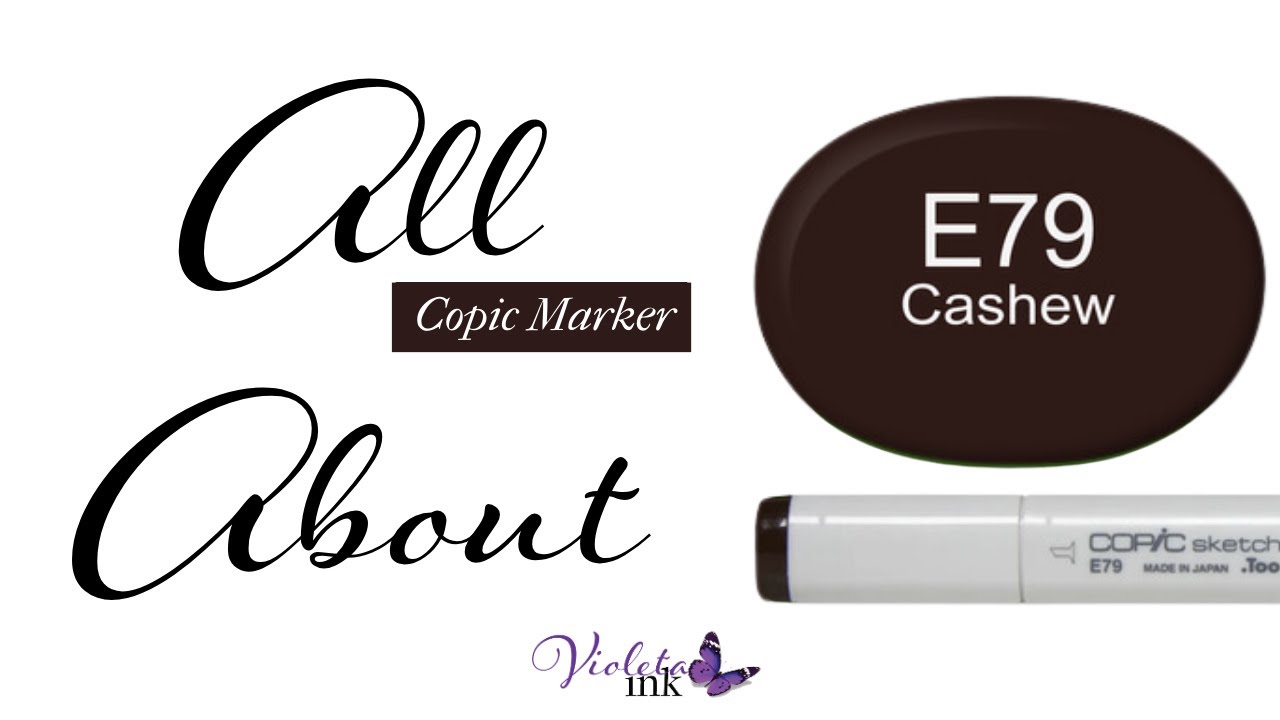 All About Copic Markers E79 | Violeta-Ink.com