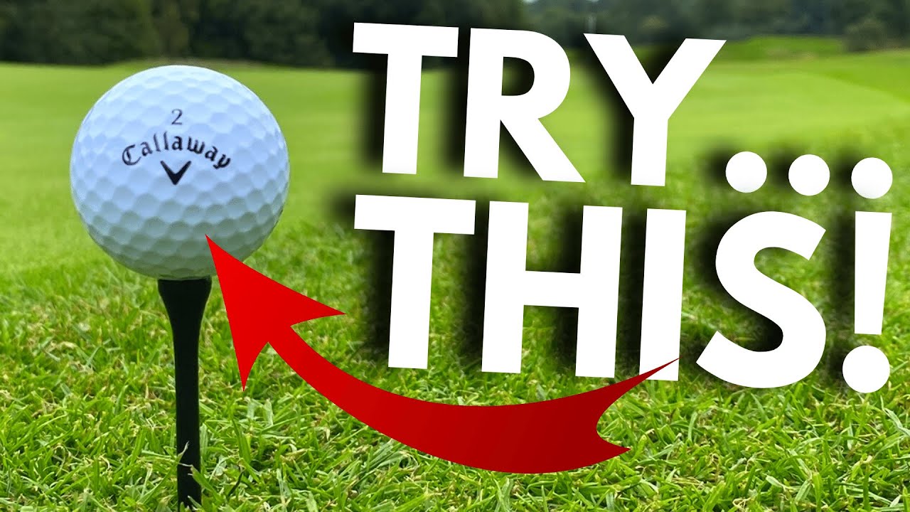 Try this golf ball for LONGER DRIVES!?