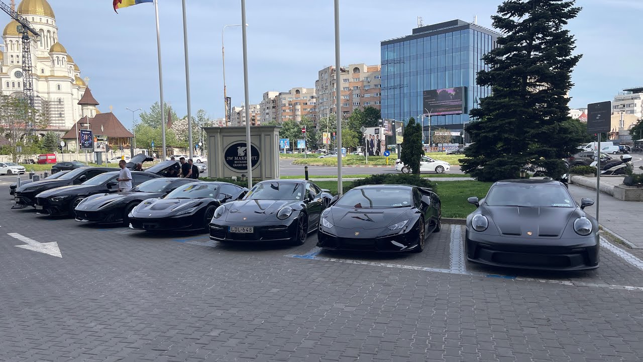 Carspotting in Bucharest Ep. 6 | Supercars convoy arrives in Bucharest