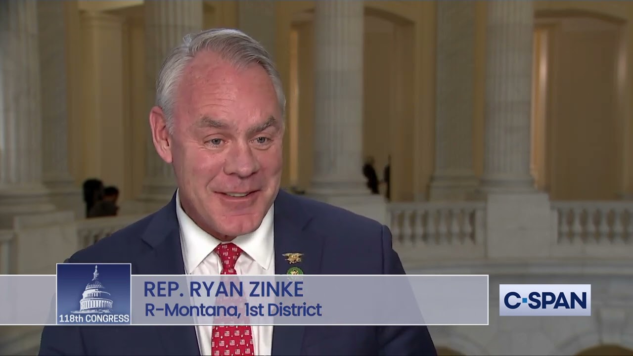 Rep. Ryan Zinke (R-MT) – C-SPAN Profile Interview with New Members of the 118th Congress