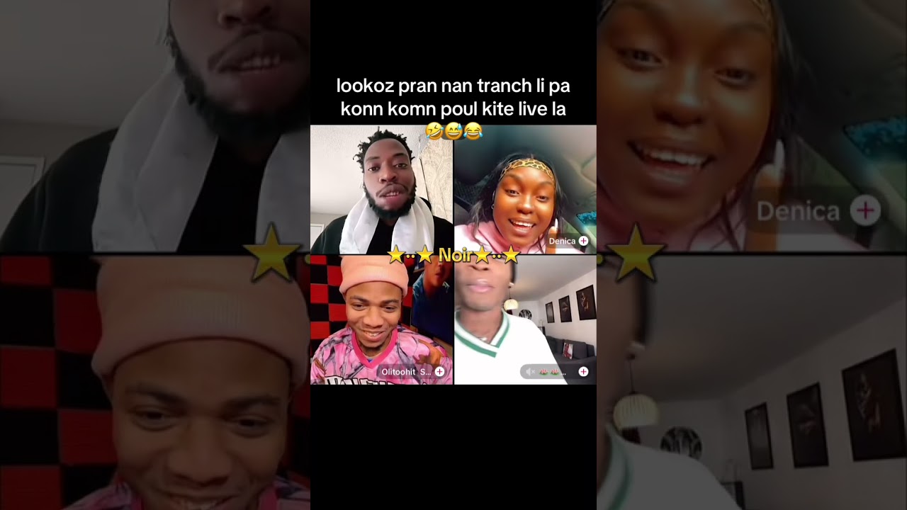 lookoz pran nan tranch li pa konn koman poul desann live la😆🤣