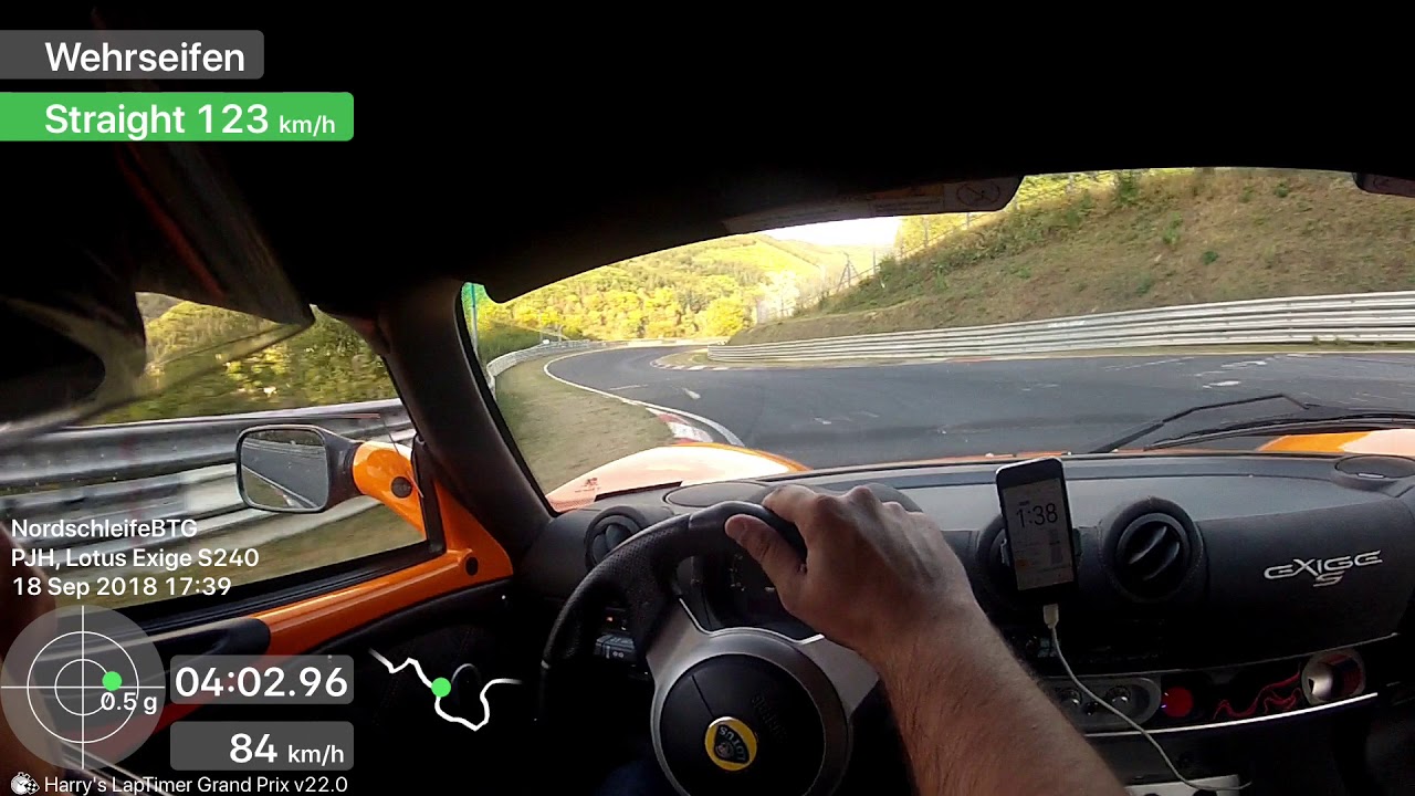 Lotus Exige S240 Touristenfahrten