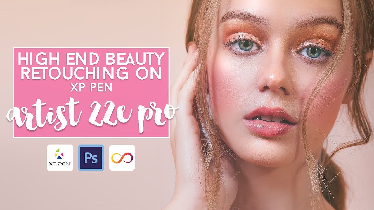 How to retouch photos on the Artist 22E Pro