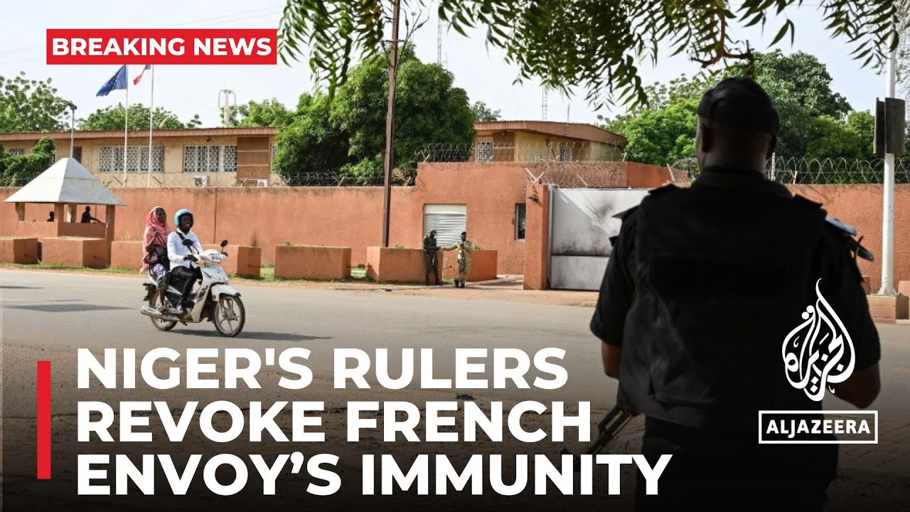 Niger's military rulers revoke French ambassador's immunity, order expulsion