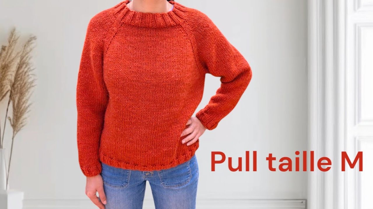 Pull circulaire taille M