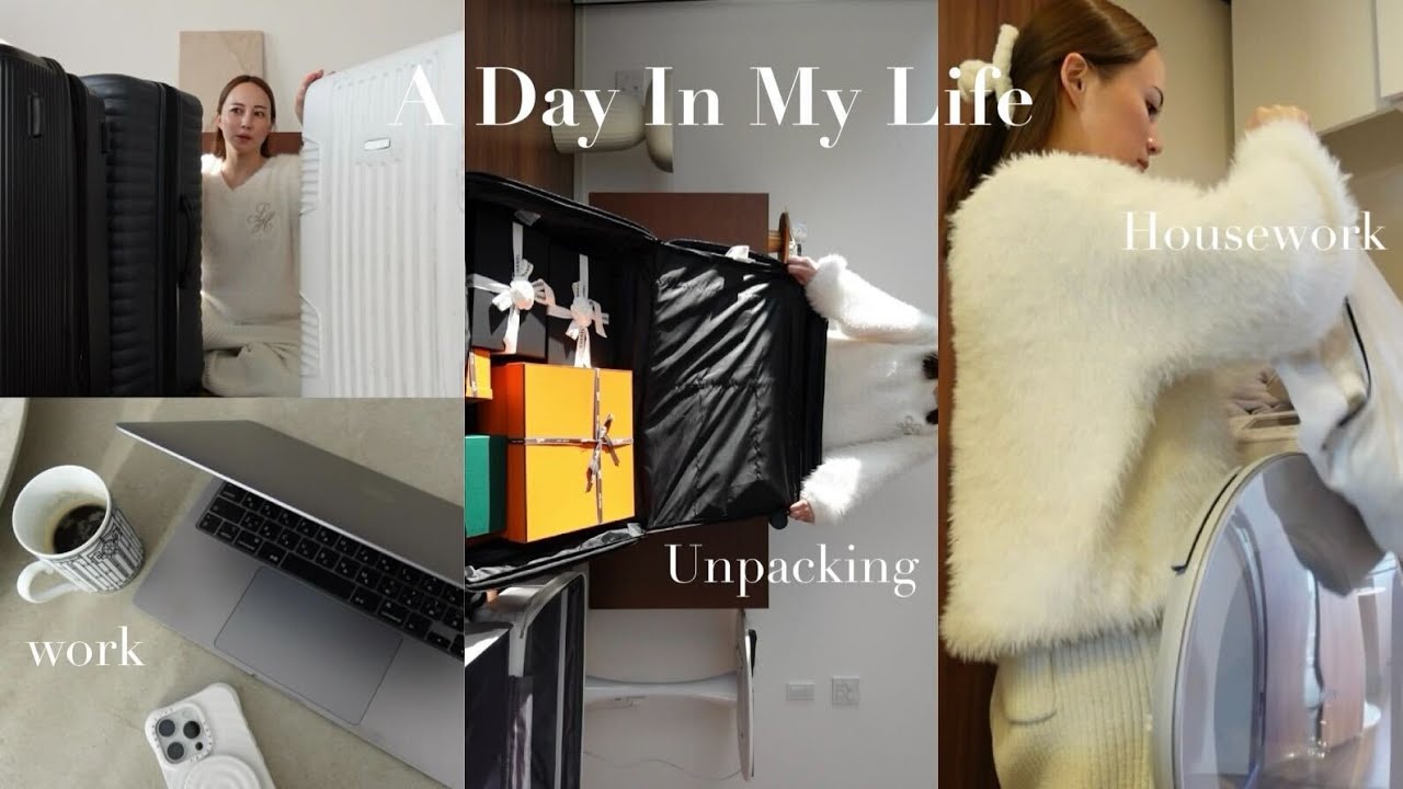 【アンパッキング】ハワイ帰国後🧳🌺荷解きしながらハワイ購入品 / お土産 / コーデ紹介♡【1日vlog】