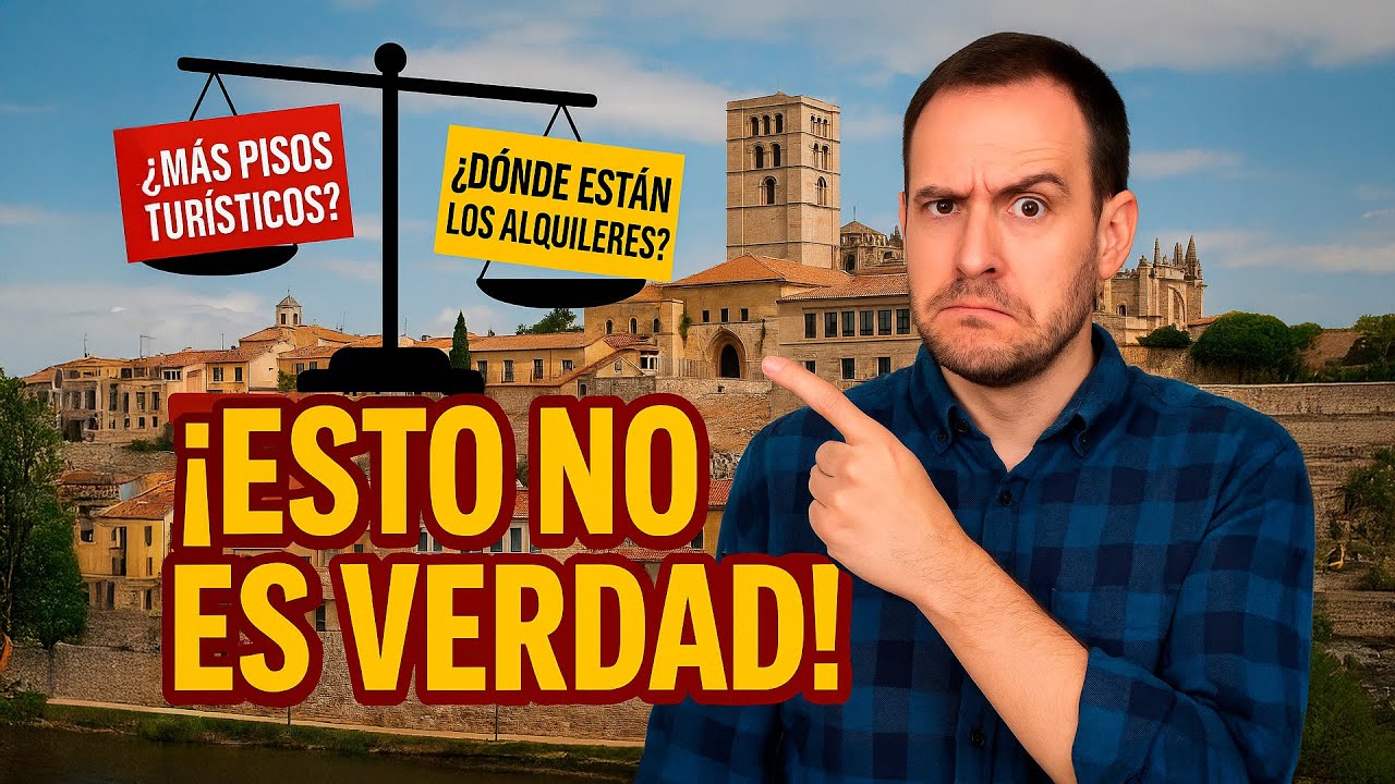 ¿De verdad hay más pisos turísticos que alquileres en Zamora? La verdad que no te cuentan