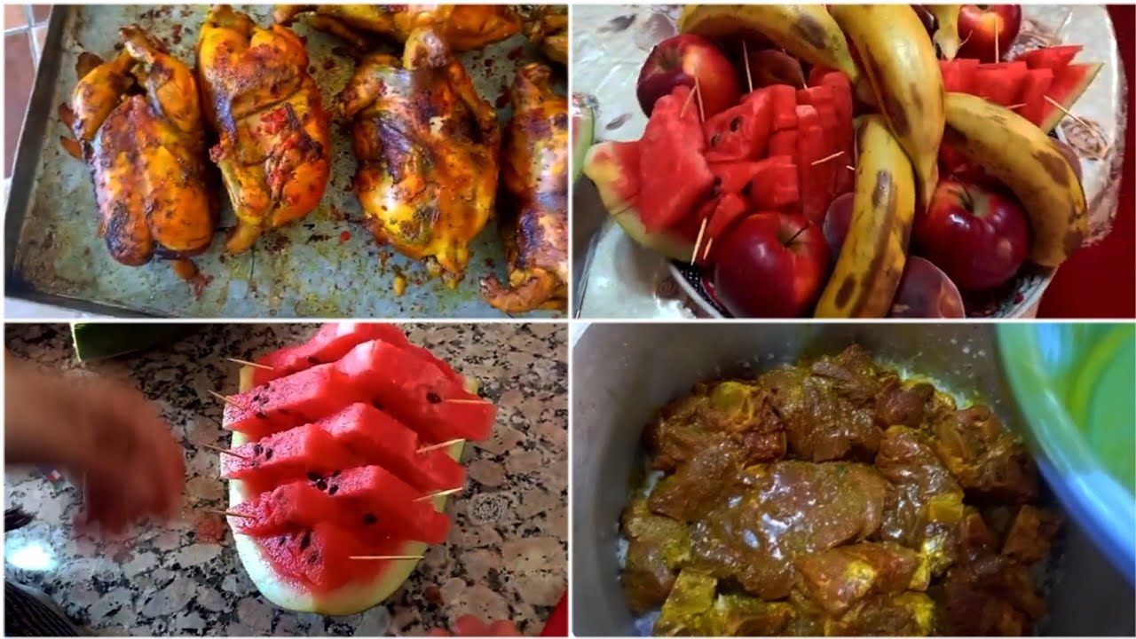 طلبية دجاج محمر ومدغمر بمقادير مضبوطة 8 دجاجات🍗 مع 4كيلو لحم🍖🐄 وطبق الديسير🥗