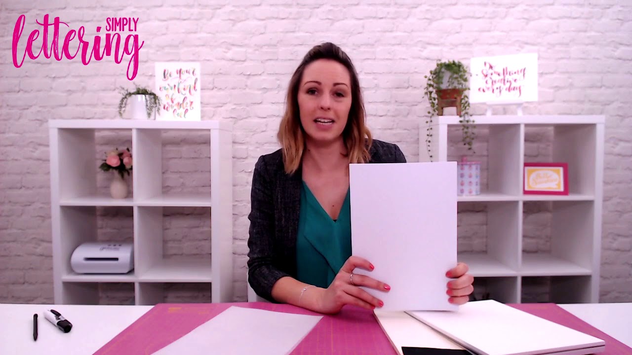 Modern calligraphy basics #6: Choosing the right paper