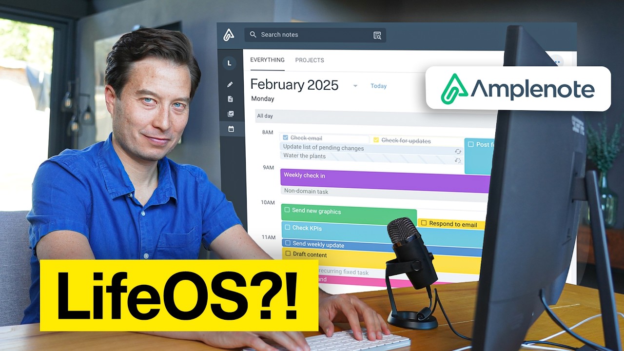 Can ONE App Run Your Life? (Testing Amplenote’s LifeOS)