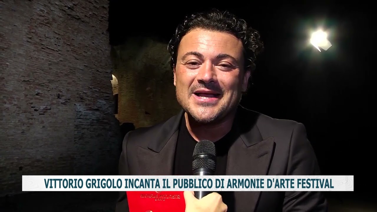 VITTORIO GRIGOLO INCANTA IL PUBBLICO DI ARMONIE D'ARTE FESTIVAL