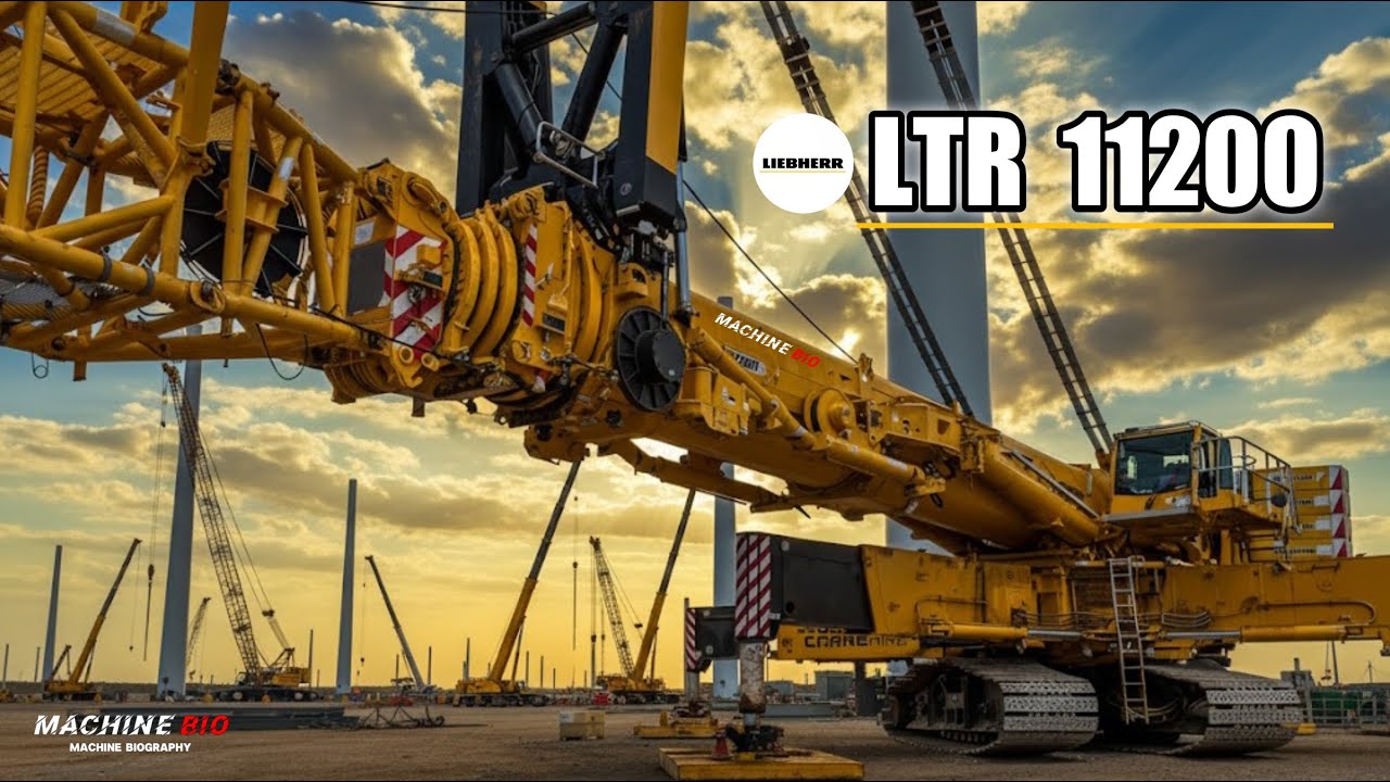 Liebherr LTR 11200 A Timeless Symbol of Power #liebherr #crane 