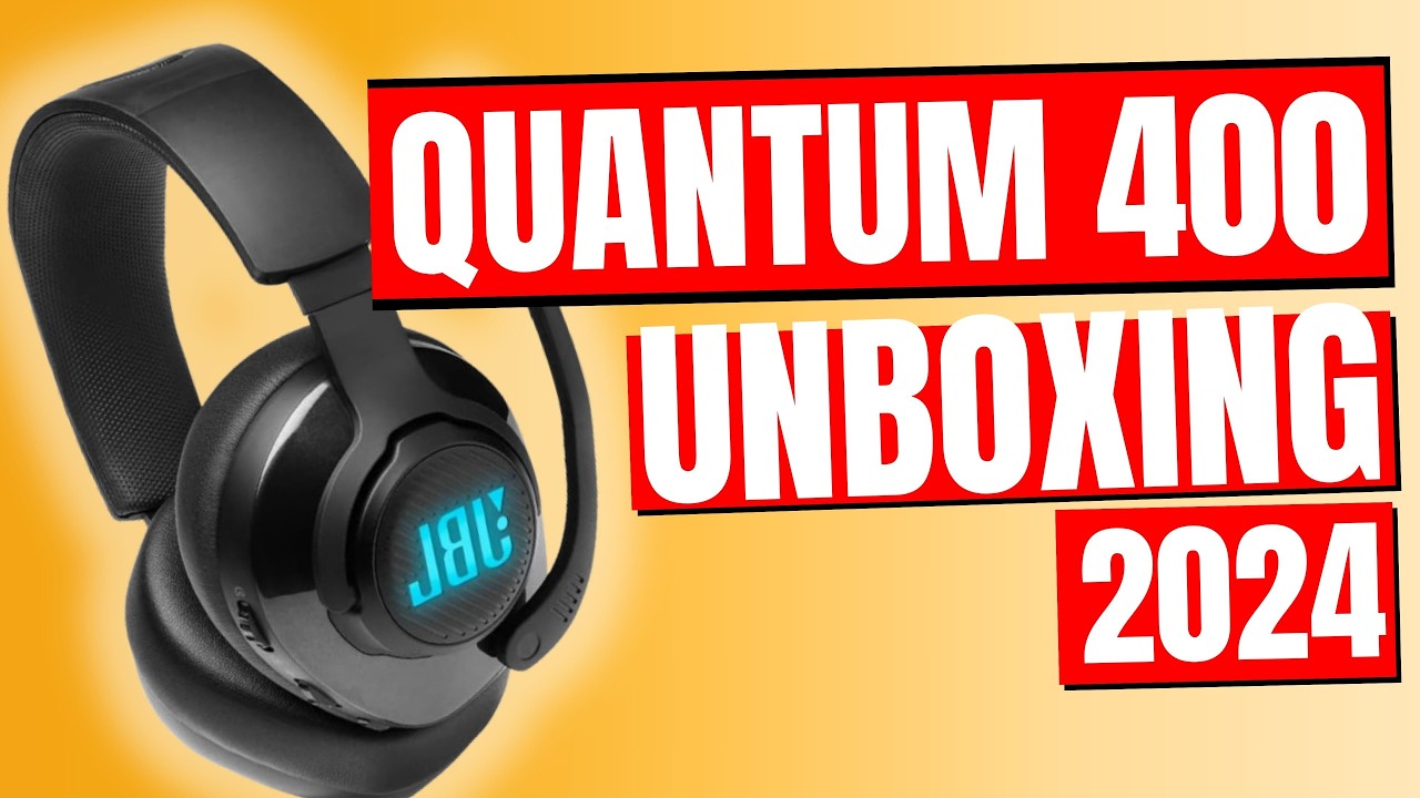 Headset Gamer JBL Quantum 400 - Unboxing e Primeiras Impressões 2024