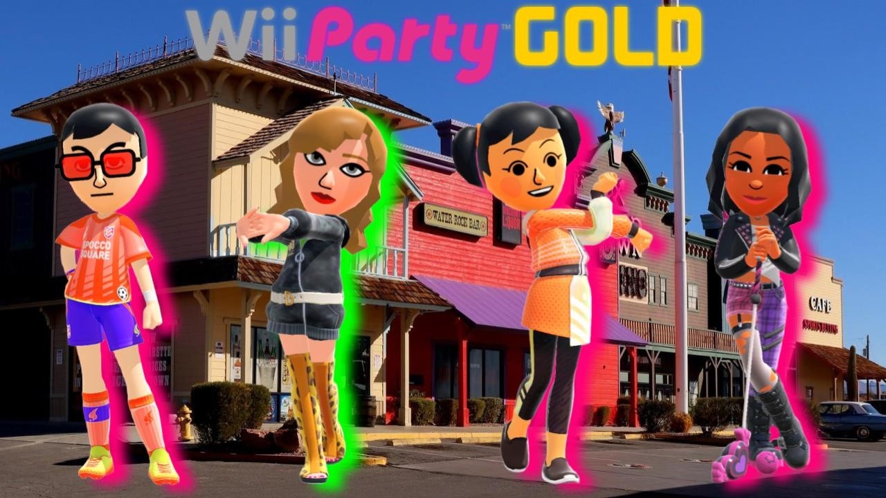 Wii Party Gold - Spin-Off - Evilnissan Vs Danielle Vs Naoko Vs Sasha (Ep. 3)